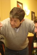 Con Chus Visor y Benjamín Prado